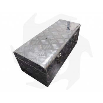 Baule box cassa custodia in alluminio porta attrezzi utensili Valigia Ermetica