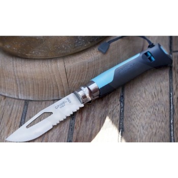 Opinel blade knife n.08 ideal for professional mountaineering, sailing, hiking Opinel knives