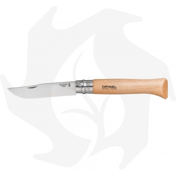 Cuchillo Opinel N° 12 en acero inoxidable ideal para cocina cortar fruta