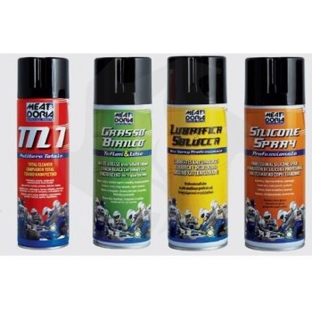 Gama Spray Profesional M1-M10-M33-M34 CARNE DORIA Limpiador profesional en aerosol