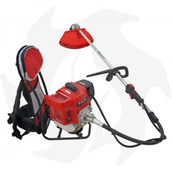 Brush cutter with Kawasaki TJ53 engine, backpack version Petrol brush cutter