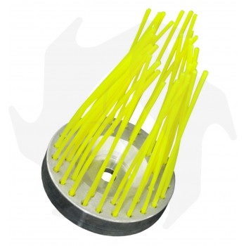 Brush cutter head with 36 threads for special aluminum floors Brush for brush cutter