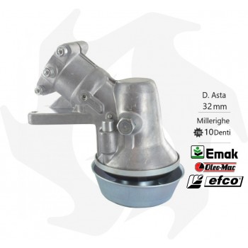 Par de engranajes cónicos OleoMac-EFCO - Dynamac para desbrozadoras OleoMac-EFCO- Dynamac con eje de 32 MM de diámetro Engran...