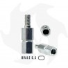 Adapter insert for universal brush cutter bevel gear Bevel gear