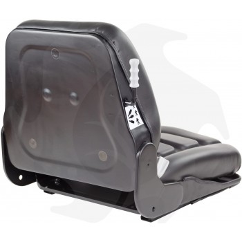 Seat with built-in suspension for forklift, tracked tractor, forklift, mini loader and mini excavator Complete seat