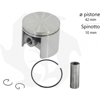 Piston for Alpina 450 - 460 chainsaw ALPINA-CASTOR pistons