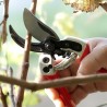 FALKET 2112 by-pass professional pruning scissors Pruning shears with aluminum handles: double-edged, wedge-shaped and By-Pass