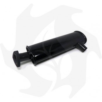 Low side exhaust silencer for Fiat 04092 Fiat muffler