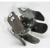 Cabezal universal de azada IME en aluminio para desbrozadora profesional de terrenos + kit de recambio Cortador para Desbroza...