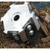 IME hoe cutter universal aluminum head for professional land brush cutter + replacement kit Cutter for brush cutter