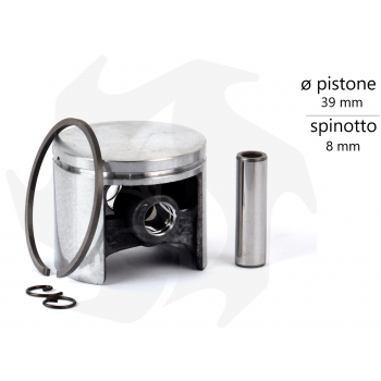 Cilindro e pistone di ricambio per motoseghe Alpina-Castor P 360-370-390-410 Cilindri ALPINA-CASTOR
