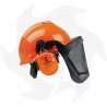 Professional safety helmet with visor and headphones for forestry use Helmets and Visors