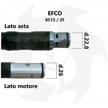 Mantel komplett mit Schlauch für Rucksack-Freischneider Efco 8515 - 2F Efco-Mantel