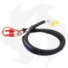 Kit of 2 hydraulic hoses 3/8" 2SN for third points with lock valve, male quick coupling to 1/2" valve Third point accessories