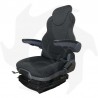 Tractor seat with pneumatic suspension in SC270 fabric + seat belt with reel Complete seat