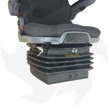 Tractor seat with pneumatic suspension in SC270 fabric + seat belt with reel Complete seat