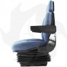 Tractor seat with mechanical/pneumatic suspension in Cobo SC95 fabric Complete seat