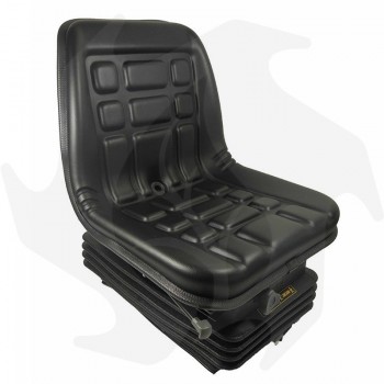 GT60 tractor seat with mechanical suspension and mini Baltic cradle in Cobo skay, approved Complete seat