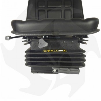 Sedile per trattore GT60 molleggio meccanico con culla mini baltic in skay Cobo, Omologato Sedile Completo