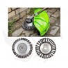 200mm conical brush for soil cleaning brush cutter + Sheet metal stone guard Brush cutter head