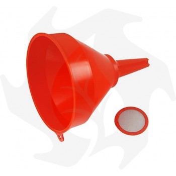 Large plastic funnel with filter for petrol and diesel Workshop accessories