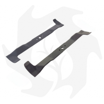 Par de cuchillas para cortacésped VIKING ISEKI CASTELGARDEN 610 mm profesional 17-942 / 17-943 Cuchillas vikingas