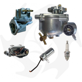Kit carburateur, pompe à essence, bougie, pointes et condenseur Intermotor Lombardini LA400 - LA490 Pièces détachées moteur L...