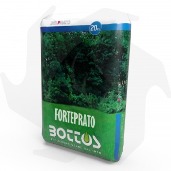 Forteprato Bottos - 20 kg Samen für rustikalen und häuslichen Rasen resistent Begehbar und wartungsarm Rasensamen