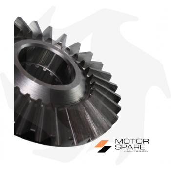 Pinion + sprocket bevel gear pair for Pasquali Z:9/30 Spare parts for walking tractors