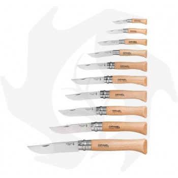 Opinel - Schatulle 10 Edelstahlmesser für Sammler Opinel-Messer