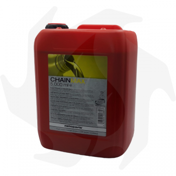 Depósito de 5 litros de aceite mineral para cadenas de motosierra CHAINMAX aceite de cadena