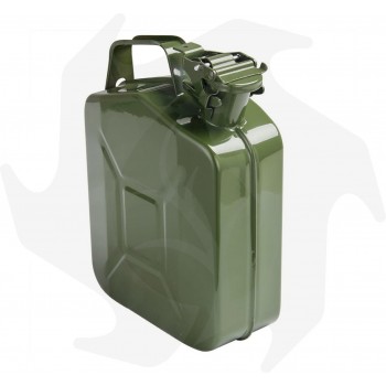 Militärischer Metalltank, zugelassen für Benzin oder Diesel, 5 Liter Kraftstofftank
