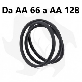 Replacement "AA" model hexagonal belt for lawnmowers and tractors Straps