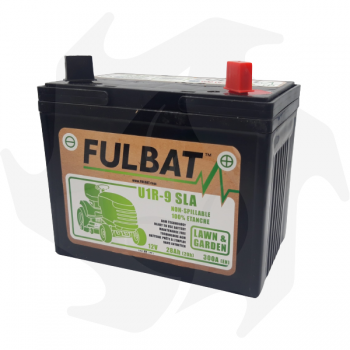 Batería Fulbat U1R9 12V 28Ah para tractor cortacésped baterías de 12V