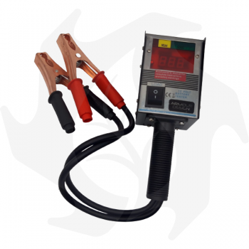 Digital system for testing 12V car and motorcycle batteries Battery Tester