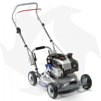 Grin HM46 IS petrol lawnmower with electric start Grin petrol lawnmower