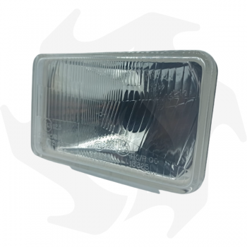 Asymmetric front light with 2 lights for tractor Tractor headlight