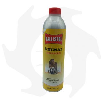Ballistol Animal 500 ml Huile naturelle pour le soin des chevaux et des animaux domestiques Pétrole et produits chimiques