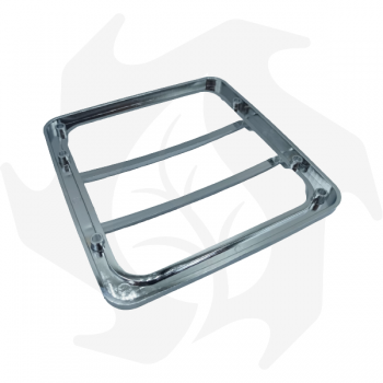 Chrome frame for 3-light square front light for tractor Tractor headlight