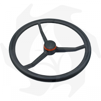 Steering wheel diameter 400 mm flat ribbed 38 slots adaptable to PASQUALI tractor Tractor steering wheel