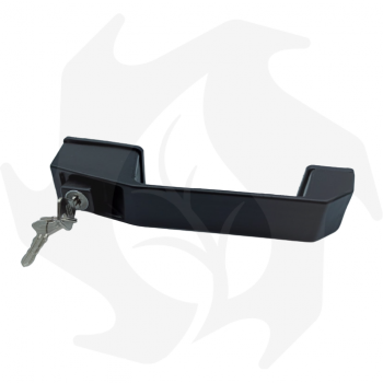 Handle with key for tractor cabins and agricultural vehicles Tractor Accessories