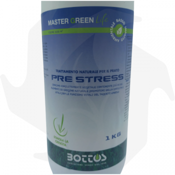 Pre Stress Bottos - 1 Kg Bioestimulante orgánico natural con acción antiestrés rico en algas pardas Bioestimulantes del césped