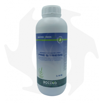 Pre Stress Bottos - 1 Kg Bioestimulante orgánico natural con acción antiestrés rico en algas pardas Bioestimulantes del césped