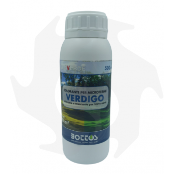 Verdigo Bottos - 500 ml für mikrothermischen Rasen Dye Spezialprodukte für Rasen