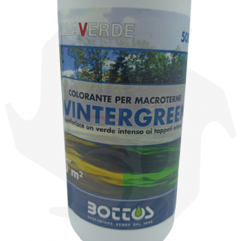 Wintergreen Bottos - 500 ml de colorant pour pelouses macrothermiques dormantes Produits spéciaux pour pelouse