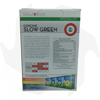 Slow Green Bottos - 4Kg Universell entwickelter Dünger für Rasen, Hecken, Pflanzen und Obstbäumen. Rasendünger