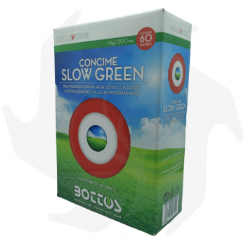 Slow Green Bottos - 4Kg Fertilizante universal evolucionado para césped, setos, plantas y árboles frutales Fertilizantes para...