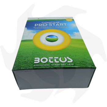 Pro Start Bottos - 4Kg Fertilizante avanzado para fertilizar durante la siembra y regeneración del césped Fertilizantes para ...