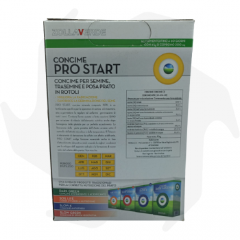 Pro Start Bottos - 4Kg Advanced fertilizer for fertilizing when sowing and regenerating the lawn Lawn fertilizers