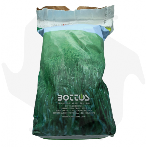 Olimpia Bottos - 5Kg Advanced seeds for resistant lawns with low maintenance even in partial shade Lawn seeds